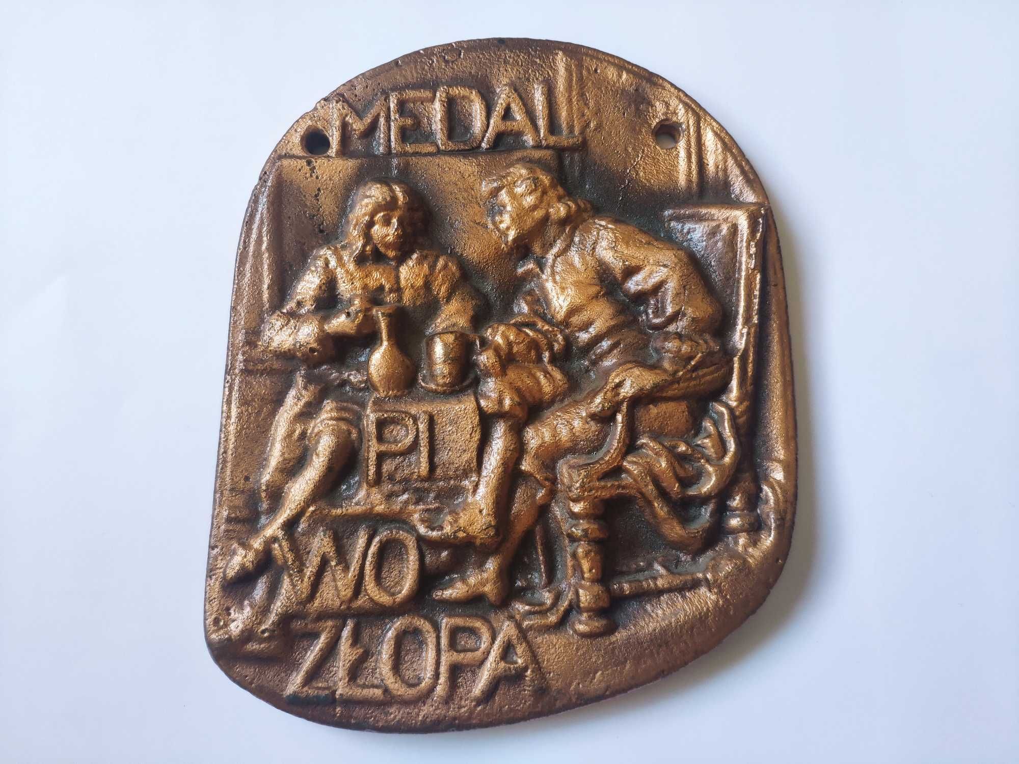 Medal Piwo Żłopa, miedziany