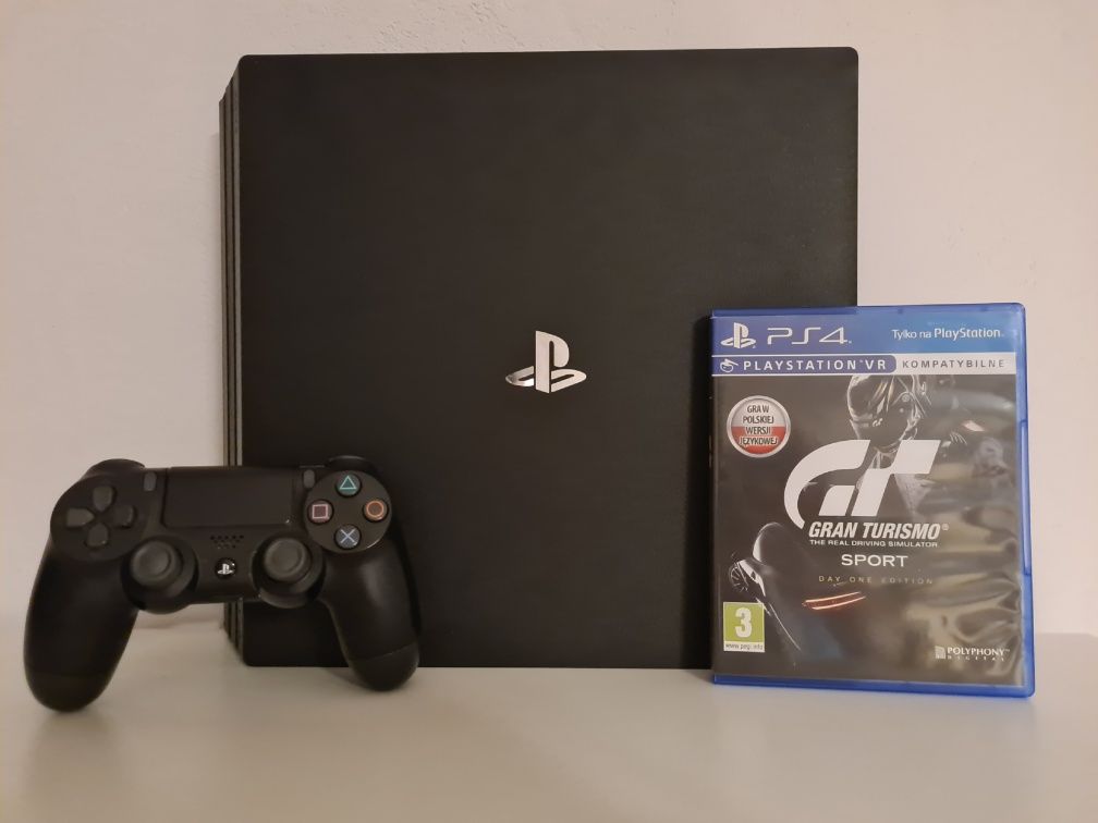 Playstation 4 PRO 1TB (z padem i grą)