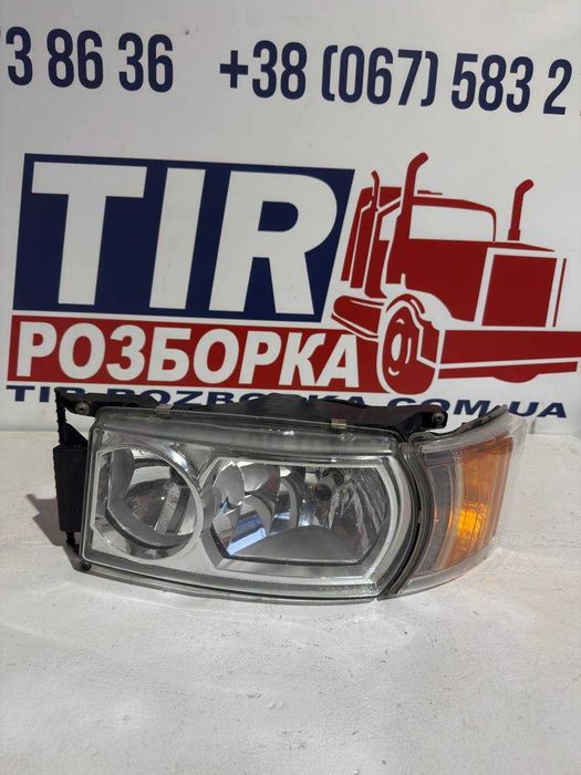 Фара головна SCANIA P/G/R/T >2003 ручне УПРАВ. ЛІВ. 2416124