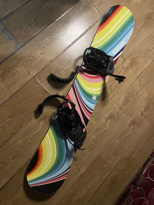 Сноуборд 154см з кріпленням