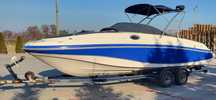 Łódź motorowa zamiana  bowrider motorówka Tahoe 254 14 osób 6.2 wtrysk