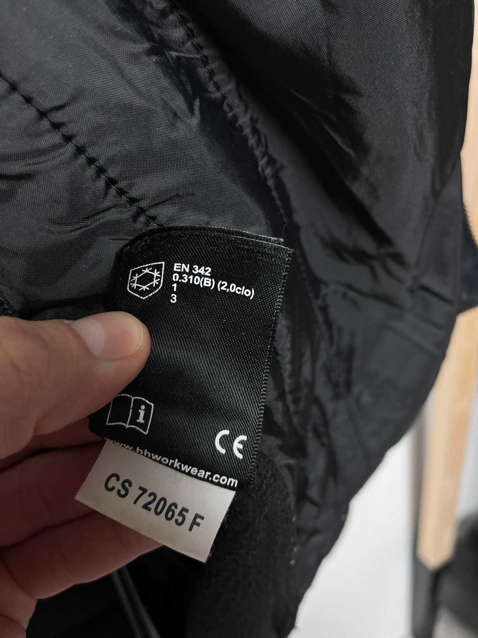 Gruby Polar bluza polarowa Helly Hansen robocza workwear męska czarna