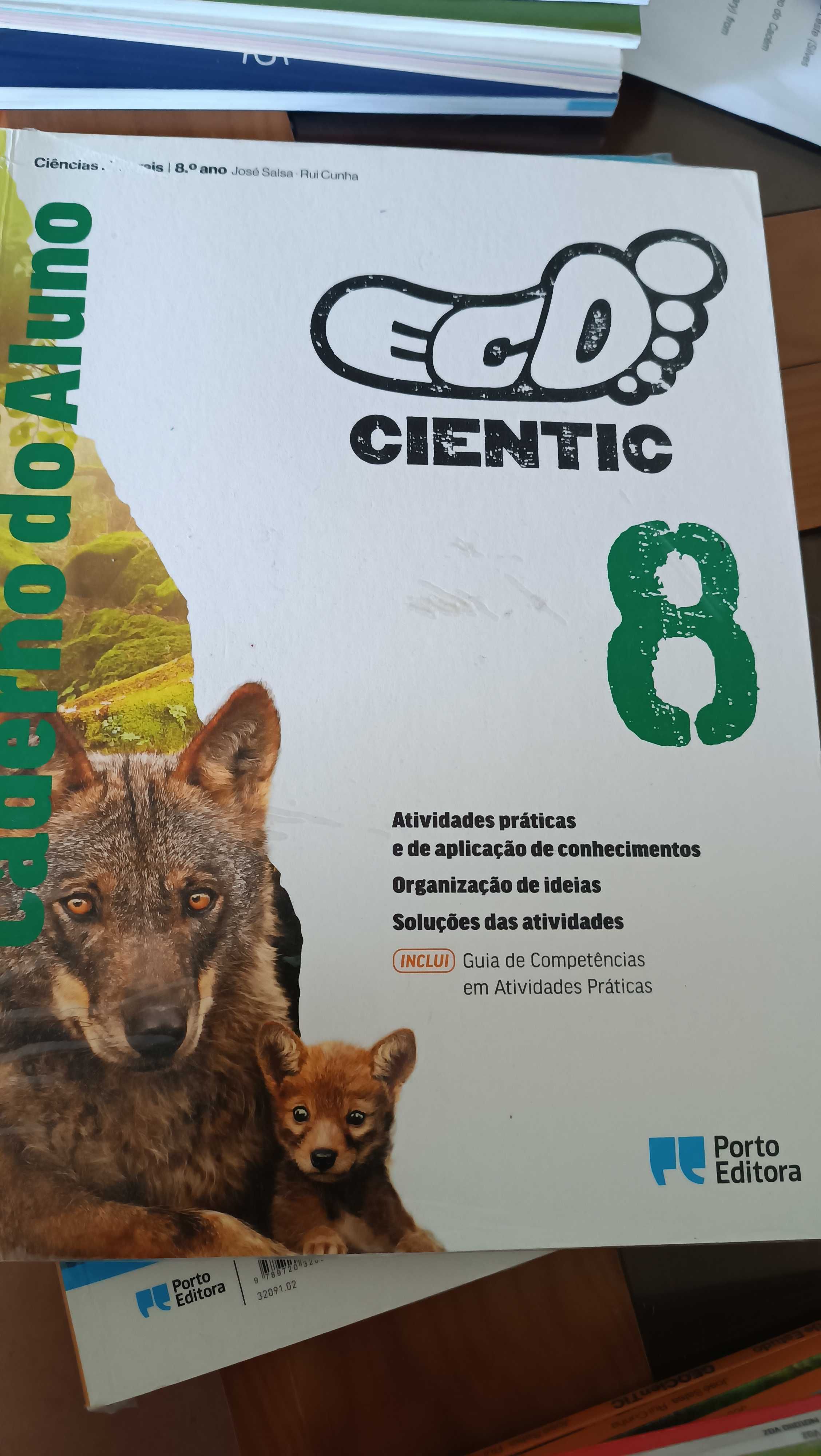 Livros de fichas/ Cadernos de atividades 8°ano