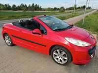 Peugeot 207 cc Czerwony