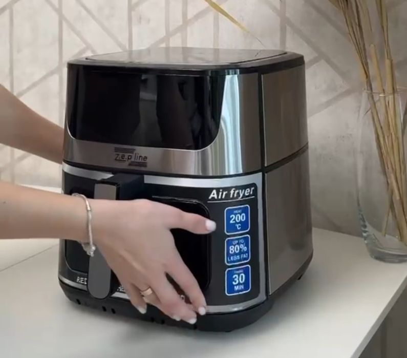 Аерогриль Zepline 12л 4000вт | мультипіч | міні духовка