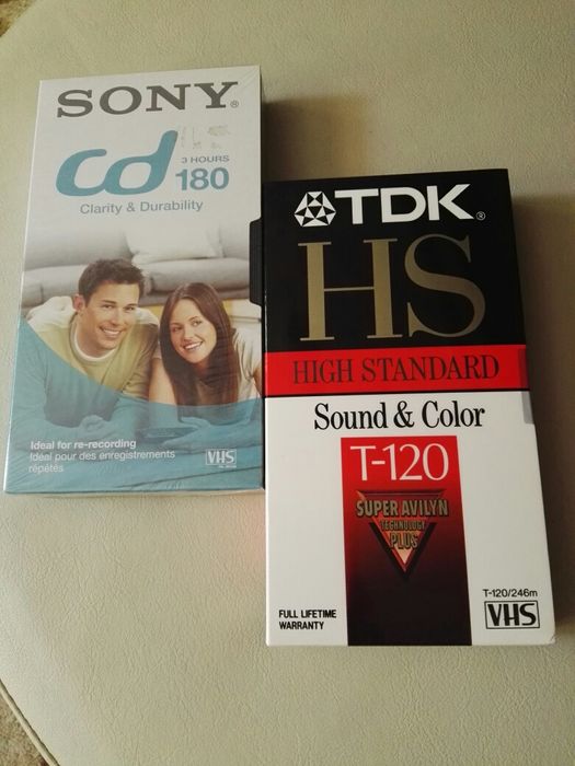 Kaseta VHS SONY magnetowid - Nowa,folia -sprzedam,Okazja