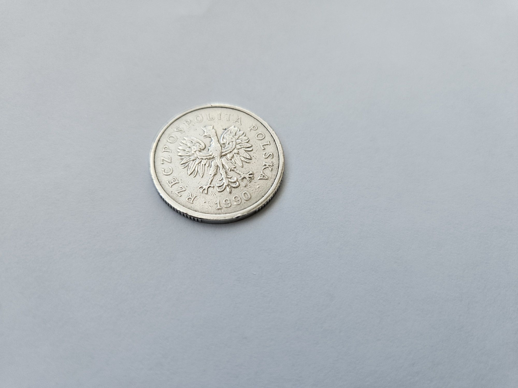 Dwie monety po 1 zł 1990 & 1991
