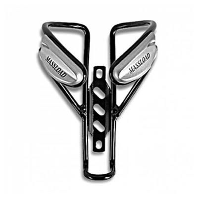 Uchwyt bidonu koszyk rowerowy aluminiowy czarny