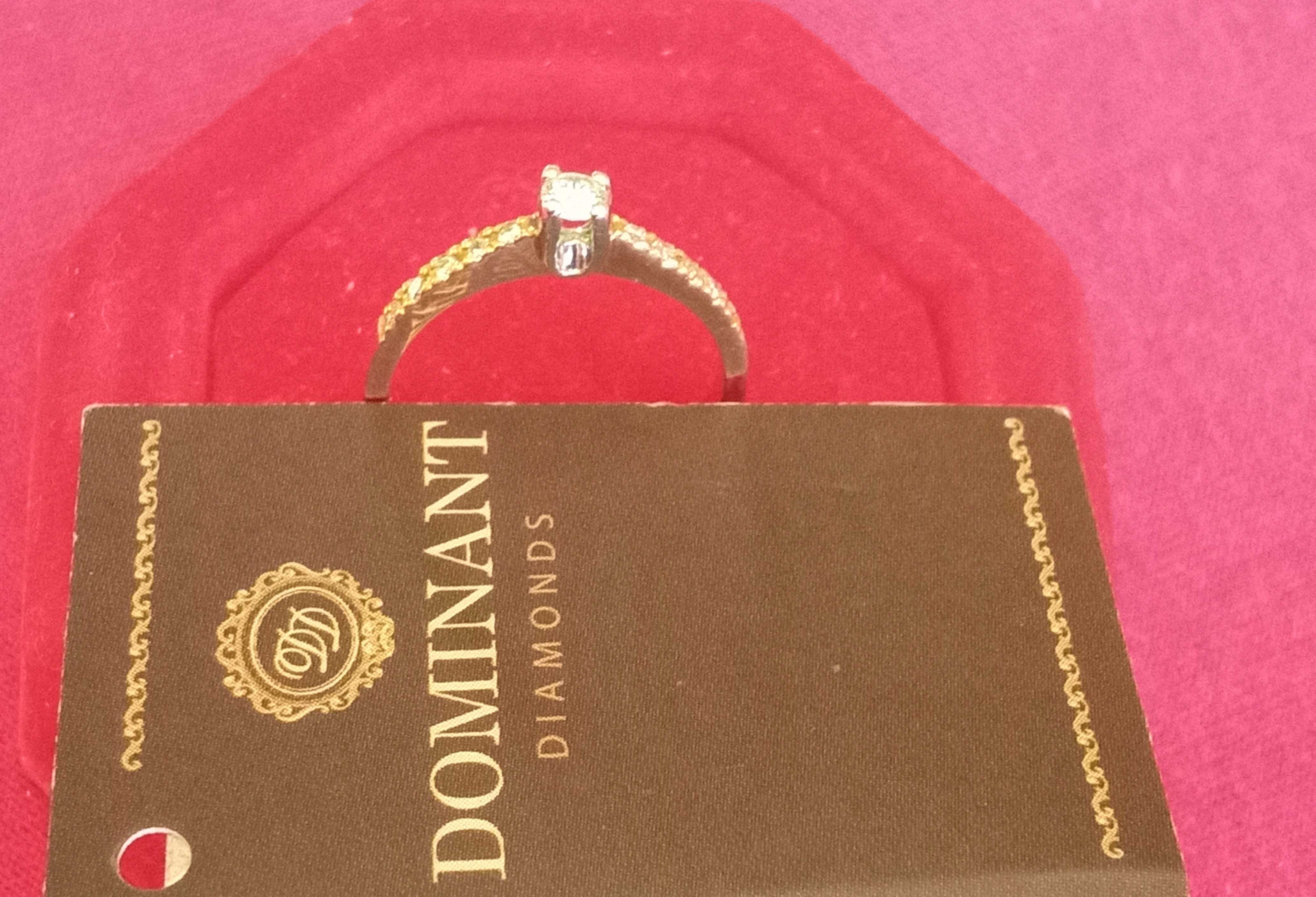 Золотое кольцо с 11 бриллиантами, размер 15,5 (добавлены новые фото)