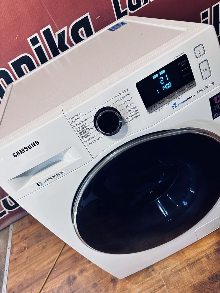 2в1 прально сушильна машина Samsung 8/6