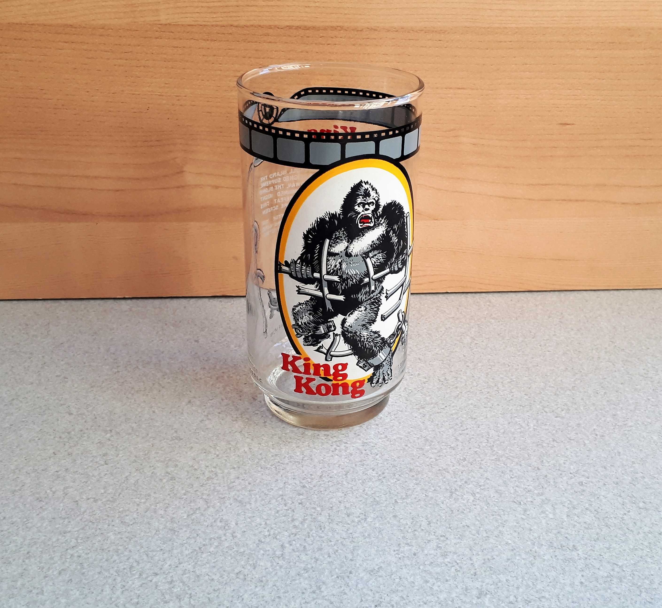 szklanka oryginalna King Kong 1977 kolekcjonerska Coca Cola