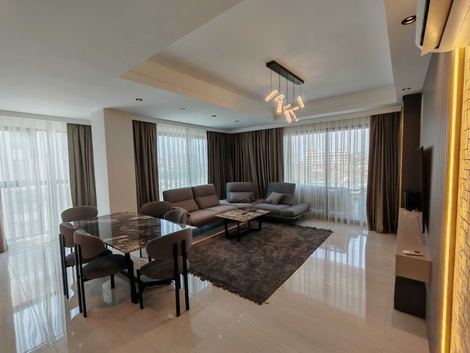 Аренда квартиры 2+1 XL с тремя спальнями в комплексе в Тюрклер, Алания