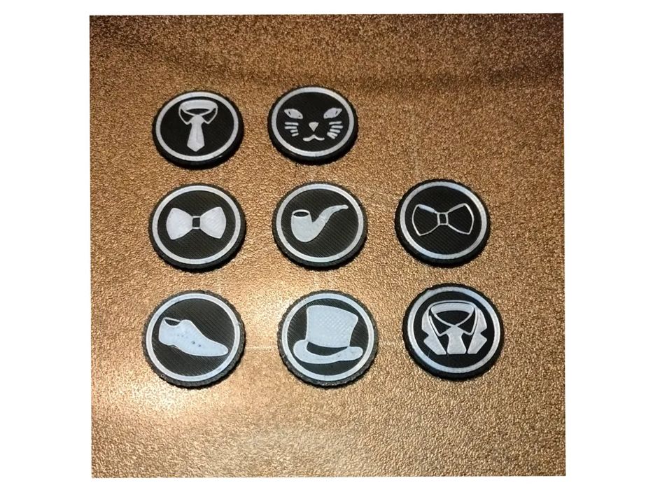 Moedas Elegantes com Gato