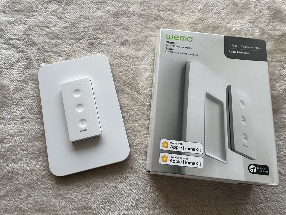 Wemo Stage pilot kontroler Aple Homekit