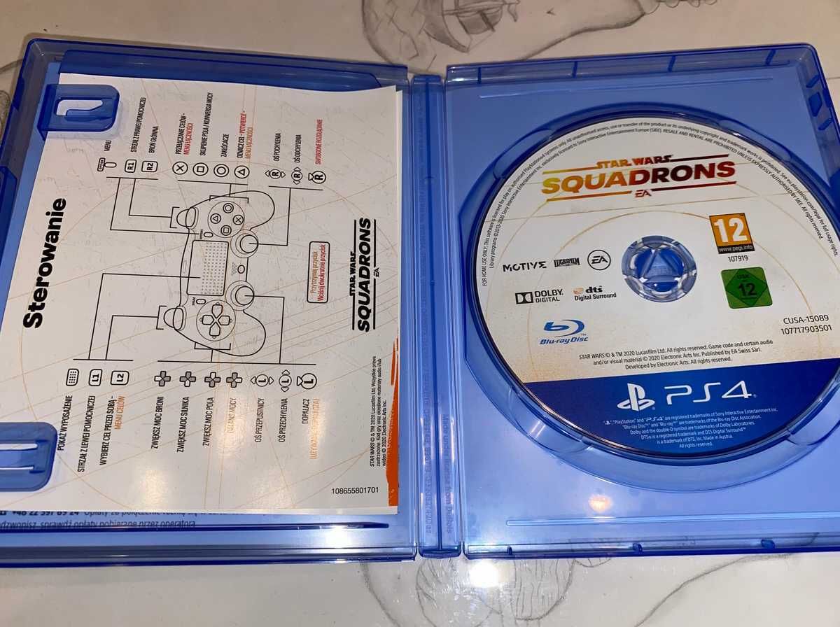 Star Wars Squadrons Ps4 polska wersja bez rys