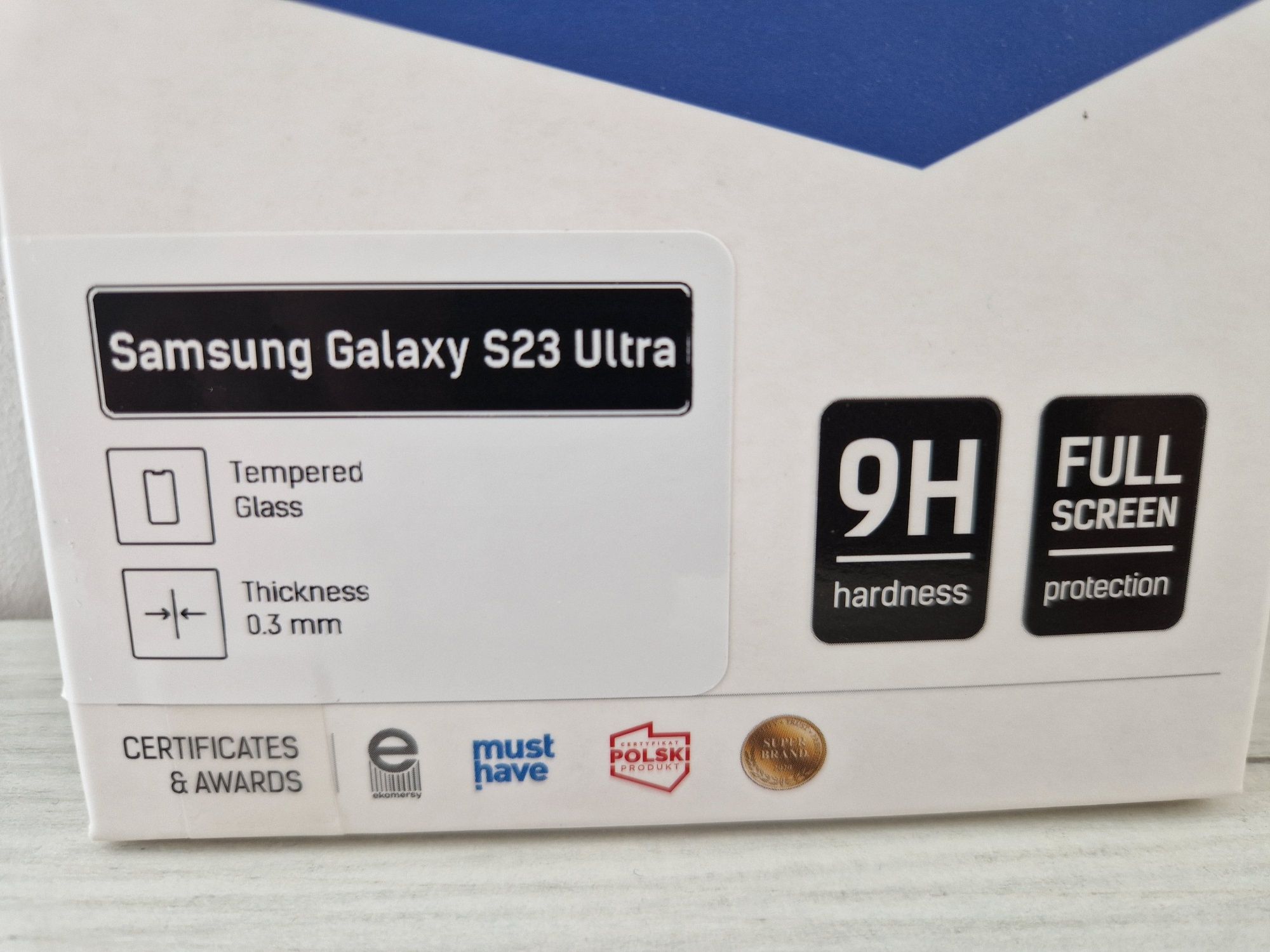 Hartowane szkło 3MK HardGlass Max Lite do Samsung Galaxy S23 Ultra