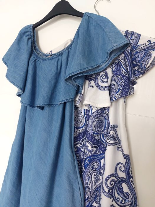 Zestaw dwie sukienki hiszpanki  r.XS/S 34/36