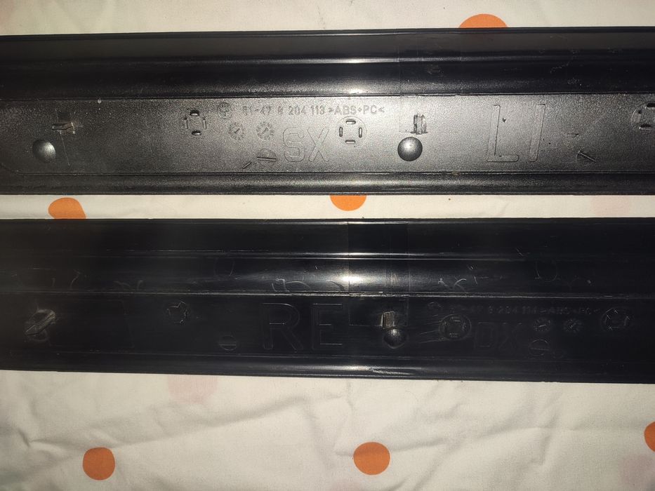 BMW e46 soleiras frisos 3 portas