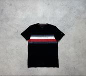 Мужская Футболка Tommy Hilfiger С Большим Логотипом Оригинал S-M