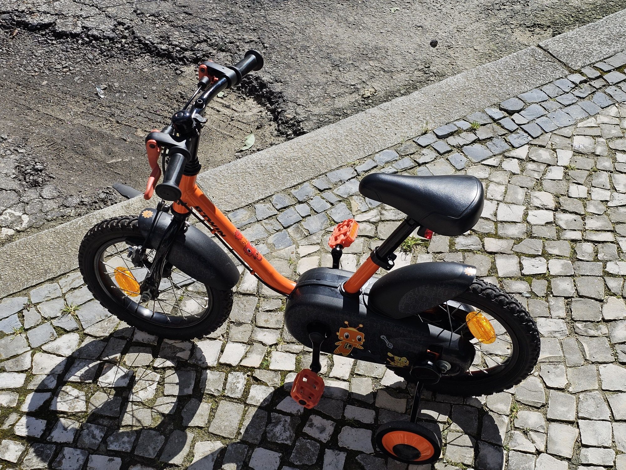 Bicicleta de criança Btwin roda 14"