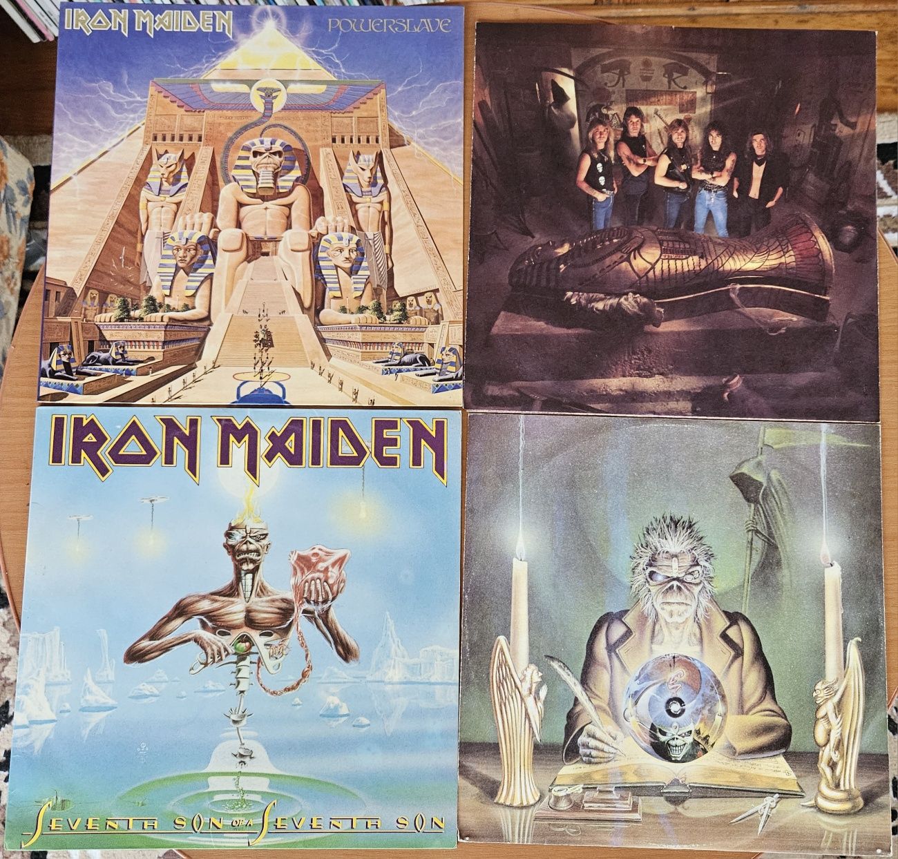LP Iron Maiden набір з 9 класичних студійних альбомів 1980-1992рр.