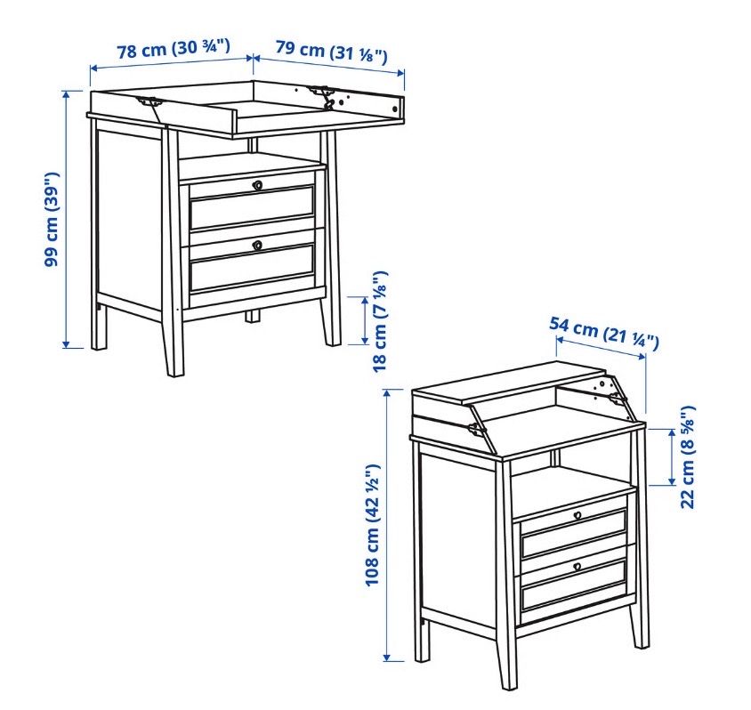 Komoda / przewijak IKEA - Sundvik. Biały. Odbiór w Skawinie
