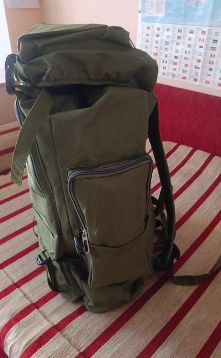Военний рюкзак олива на 70 літрів