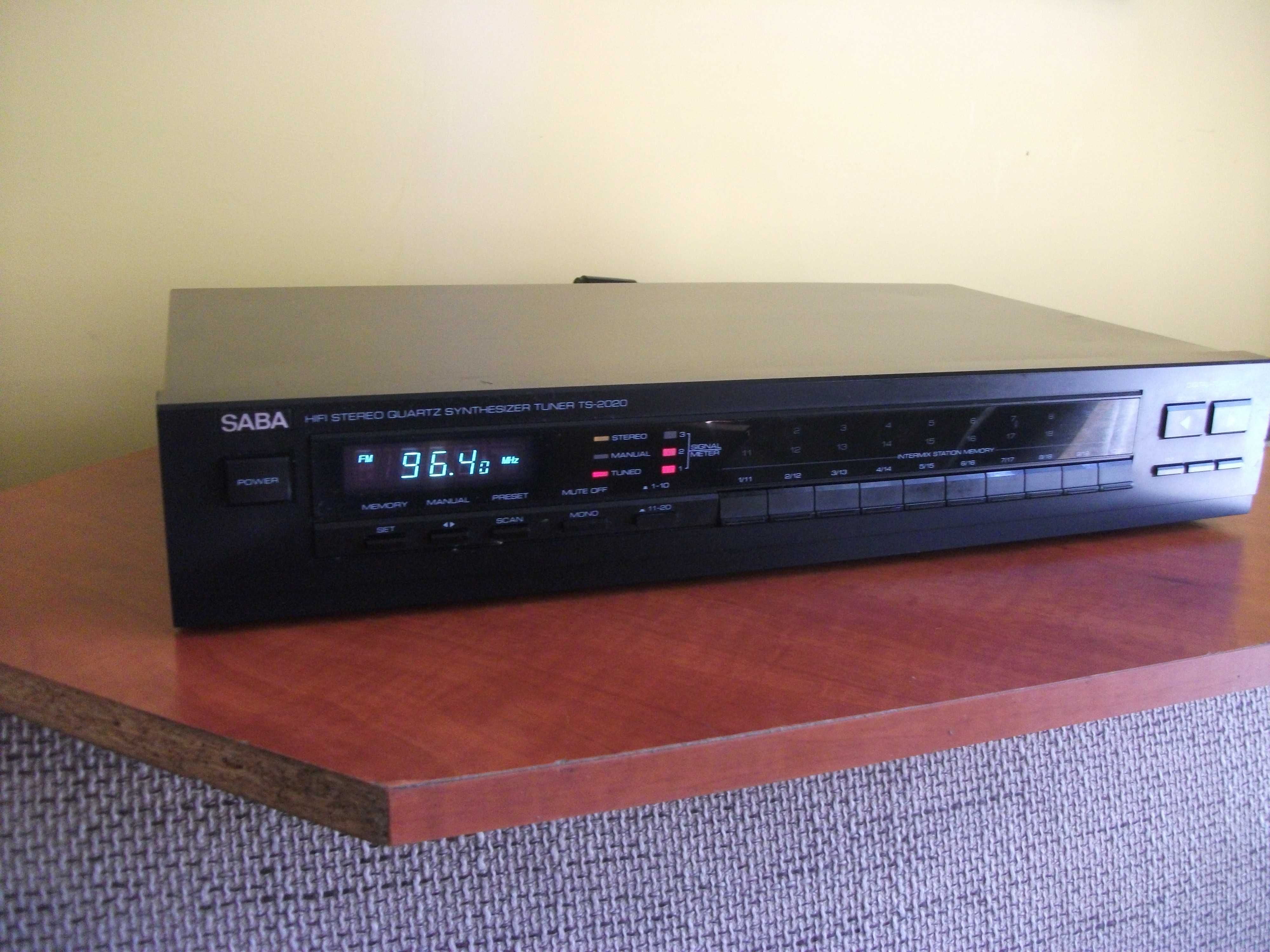 tuner saba ts-2020 stereo hi-fi