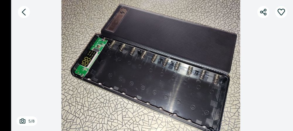 Корпус повербанков 5, 8, 10, 16, 21.