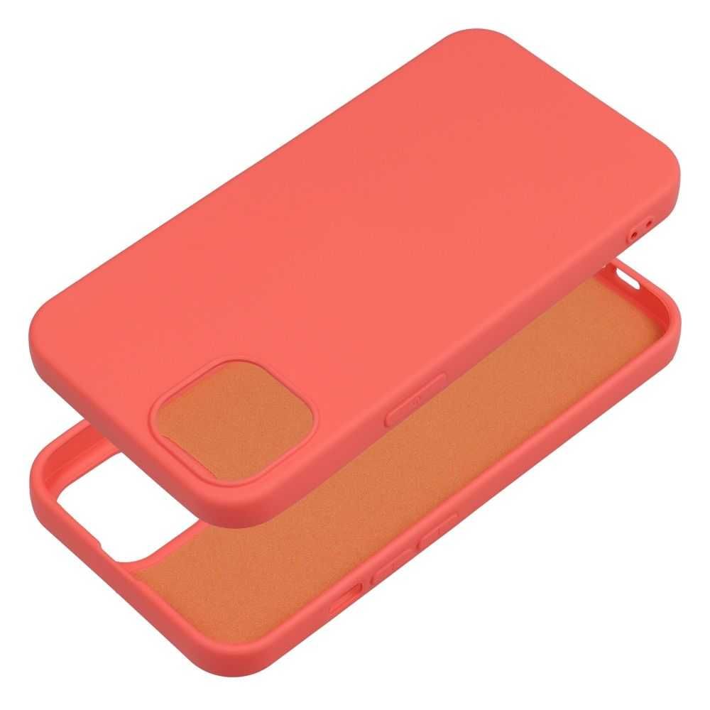 Futerał SILICONE do IPHONE 13 MINI brzoskwiniowy