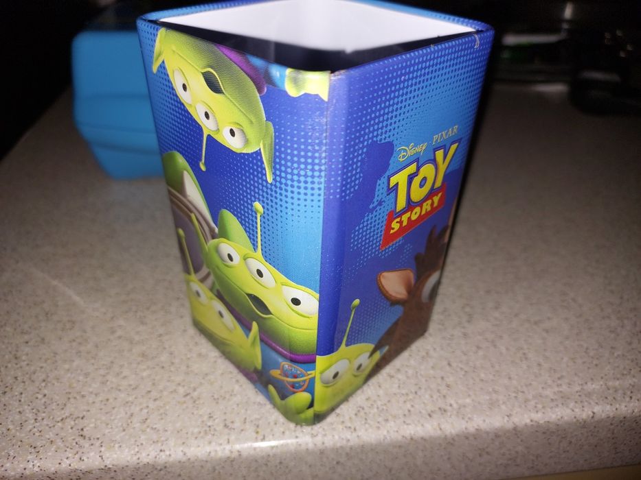 Zestaw TOY STORY Pixar Śniadaniówka pojemnik PORTFEL KOMPLET 5szt=20zł