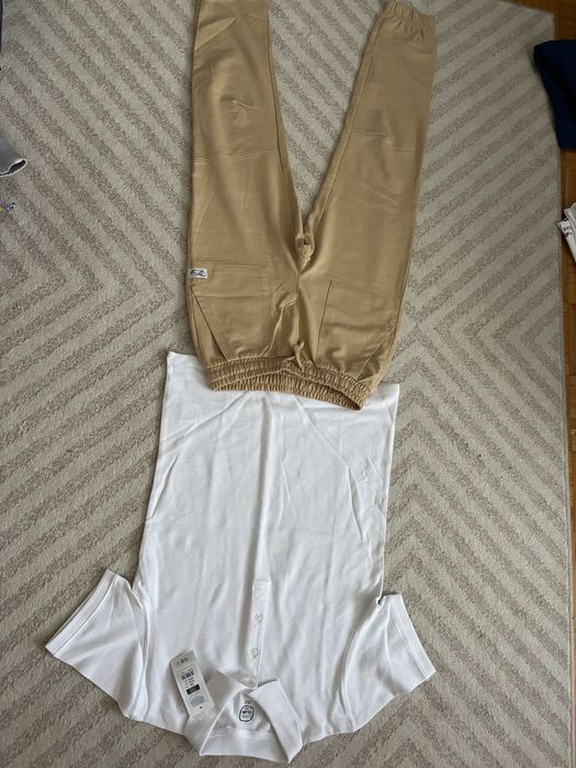Nowa koszulka polo i spodnie 152
