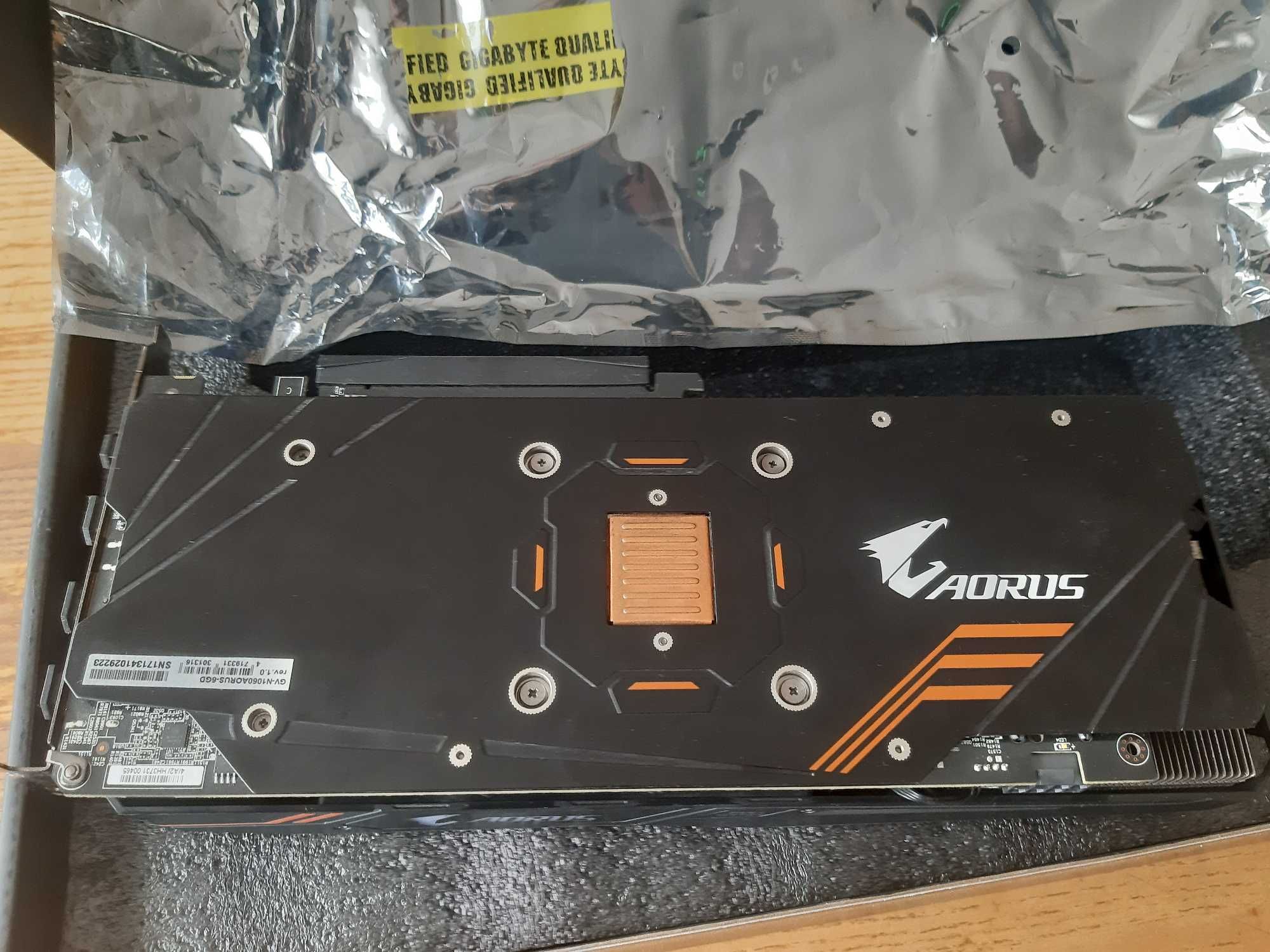 Відеокарта Gigabyte GTX 1060 AORUS 6 GB