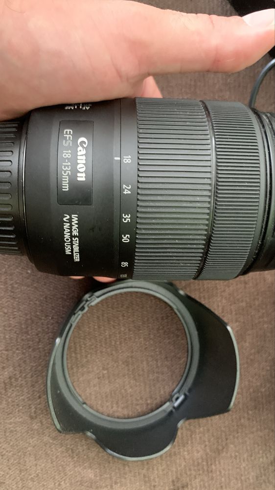 Kanon 90 d + 18/135 nano USM.