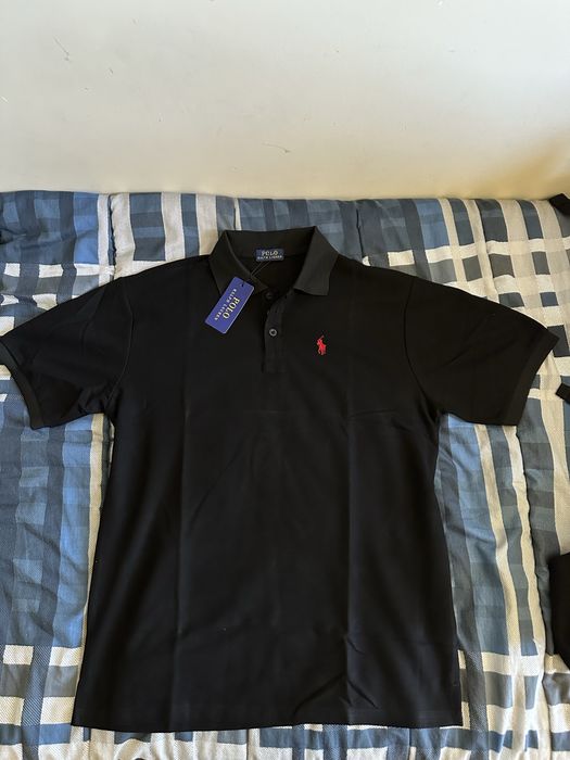 Polo preto da Polo ralph lauren
