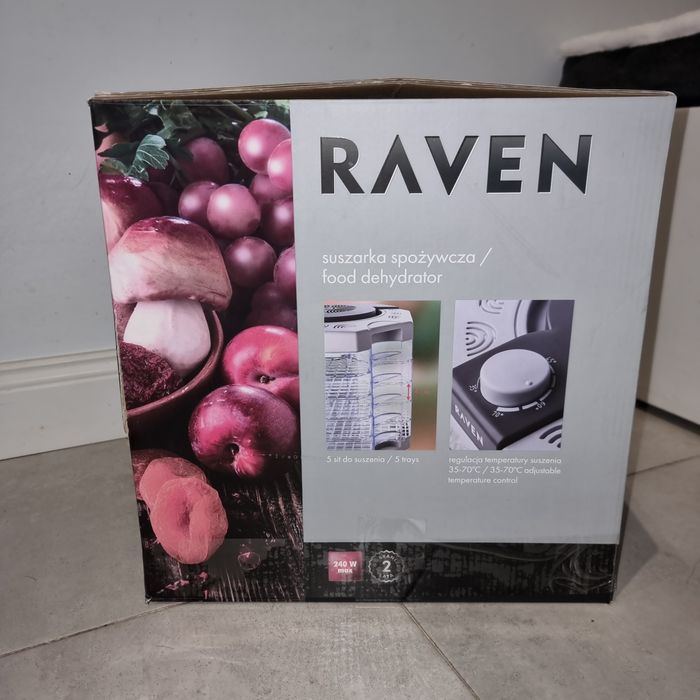 Suszarka spożywcza, do grzybów, owoców, mięsa, zdrowe przekąski dla ps