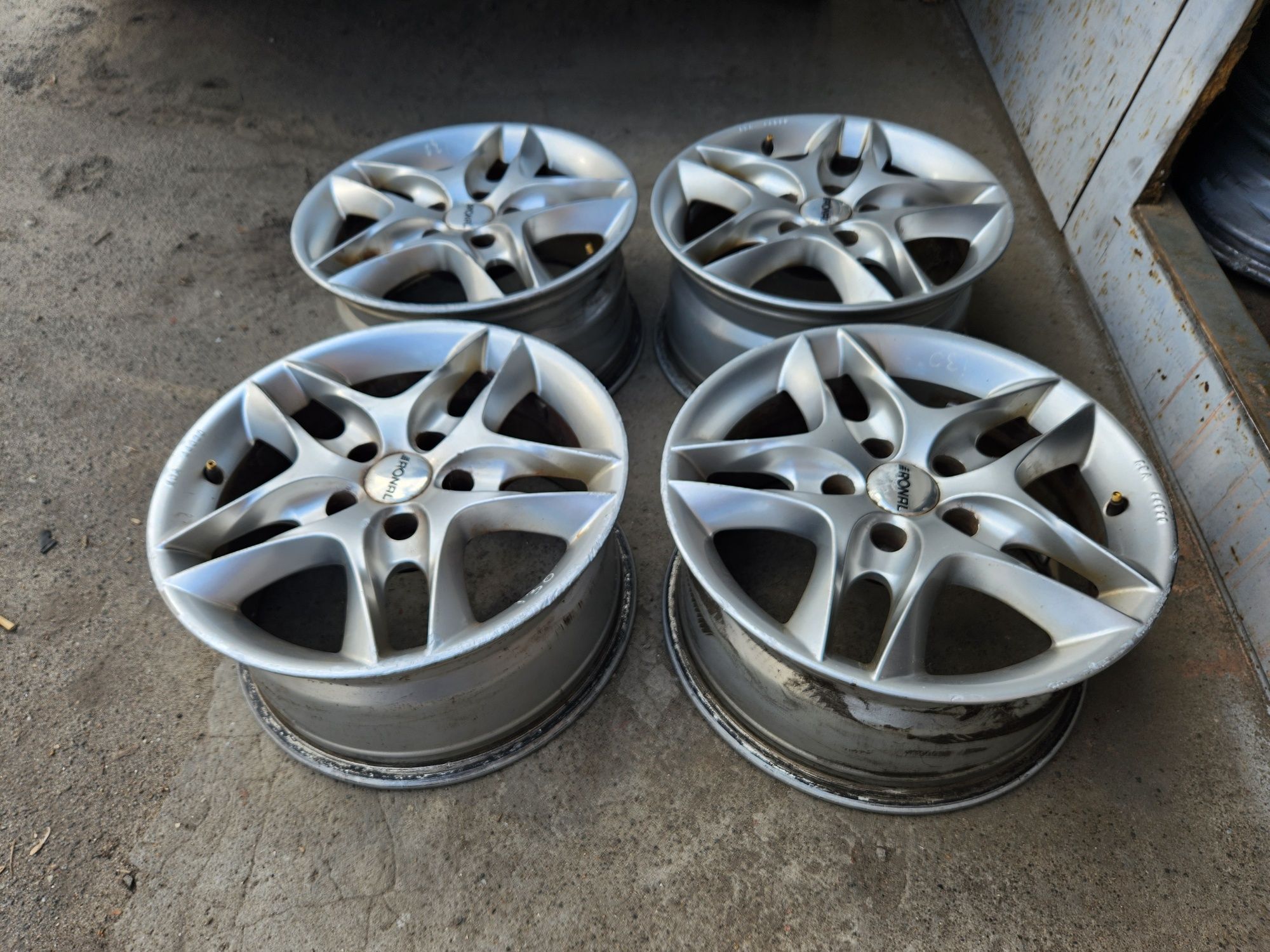 503*Німецькі диски Ronal r16 5×114.3 Nissan Kia Huyndai Renault Mazda
