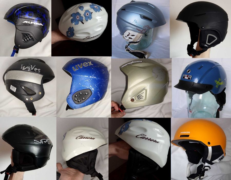 Лижні рукавиці-шапка та шлем