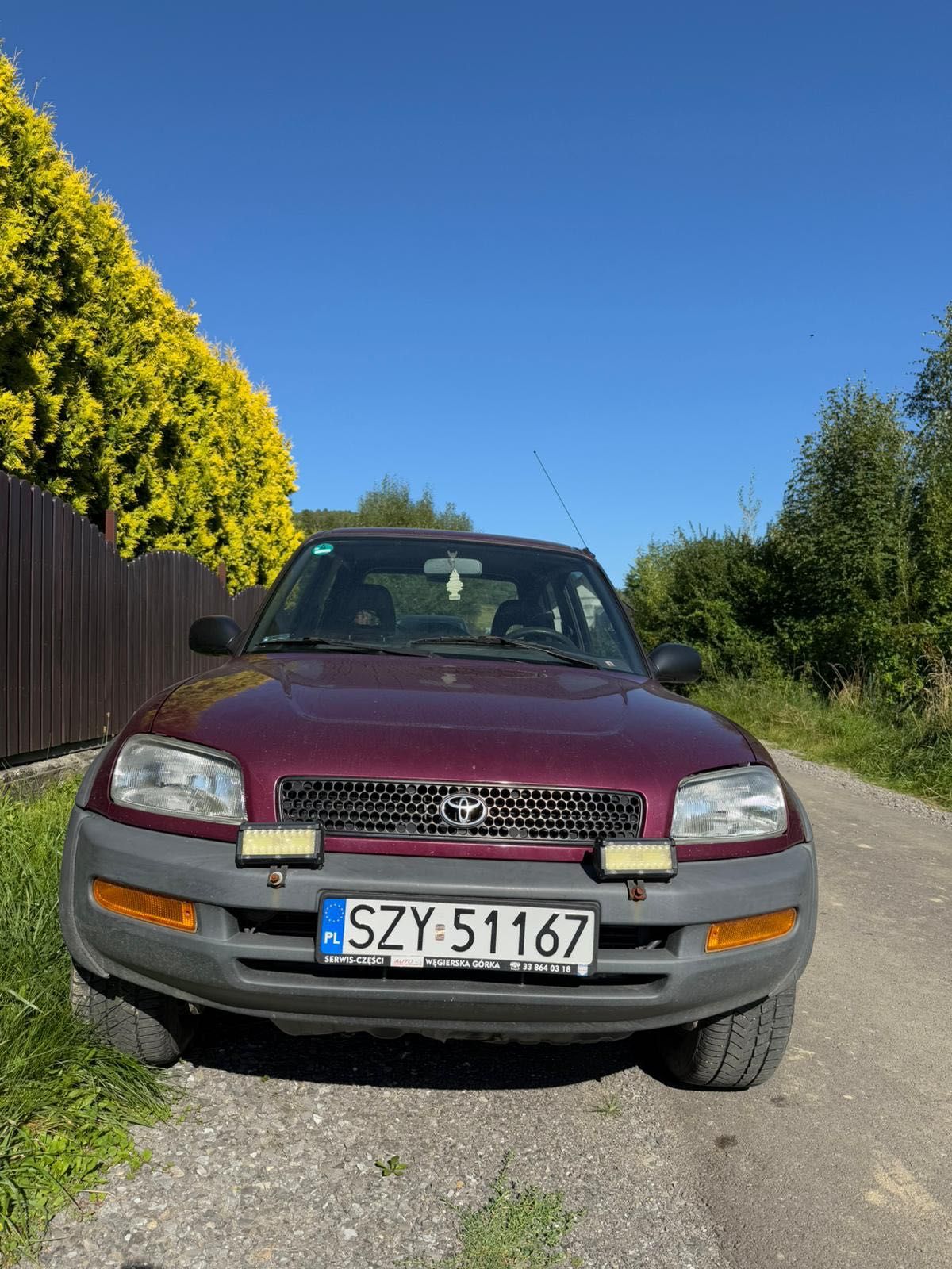 Toyota Rav 4 II uszkodzona