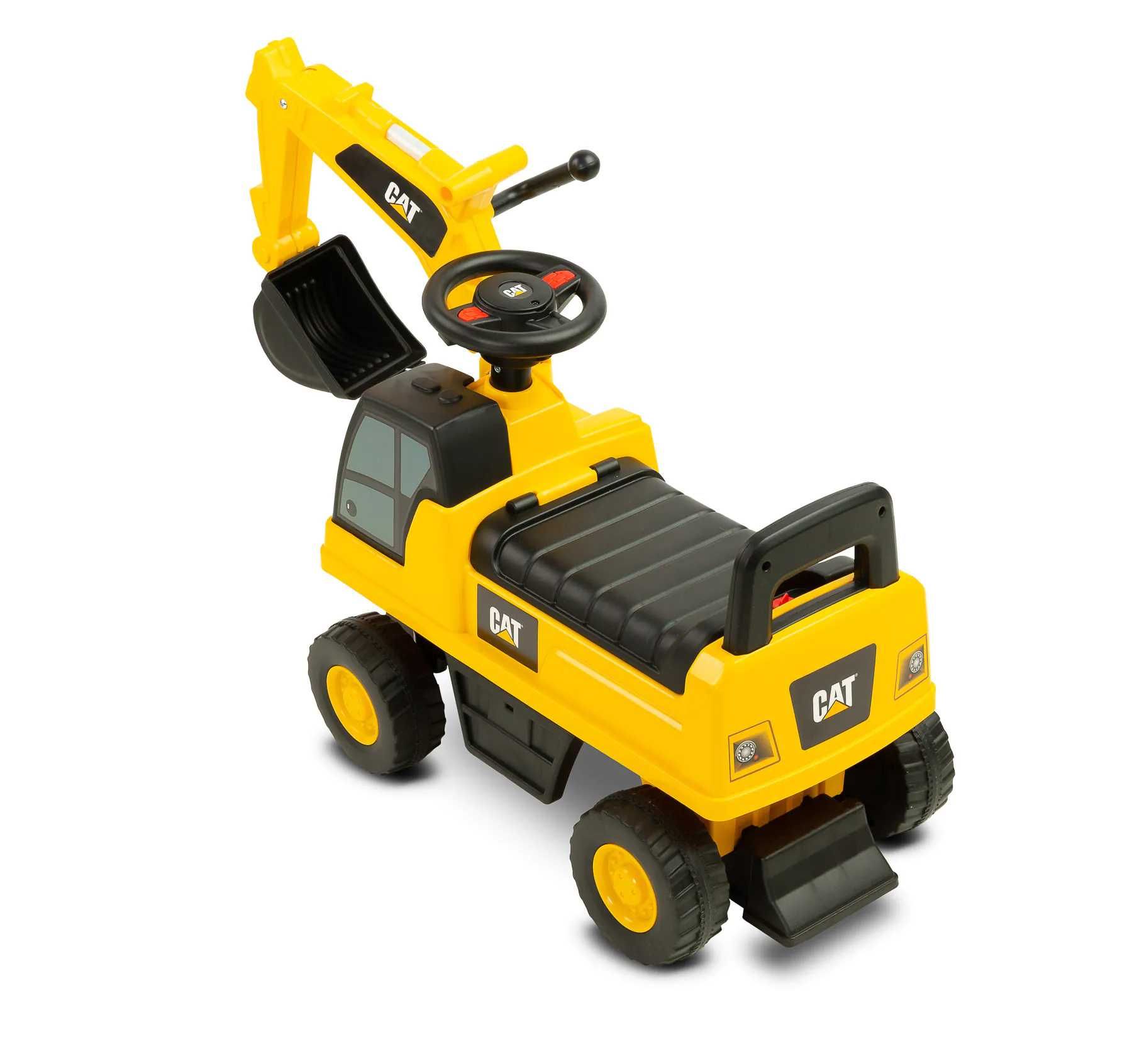 TOYZ Jeździk Cat Koparka Żółta Samochód Pchacz Dla Dzieci *NOWE*