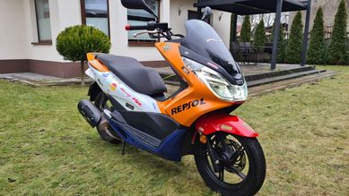 Skuter Honda PCX 125cm na kat. B/A1 z 2018 roku LED START&STOP