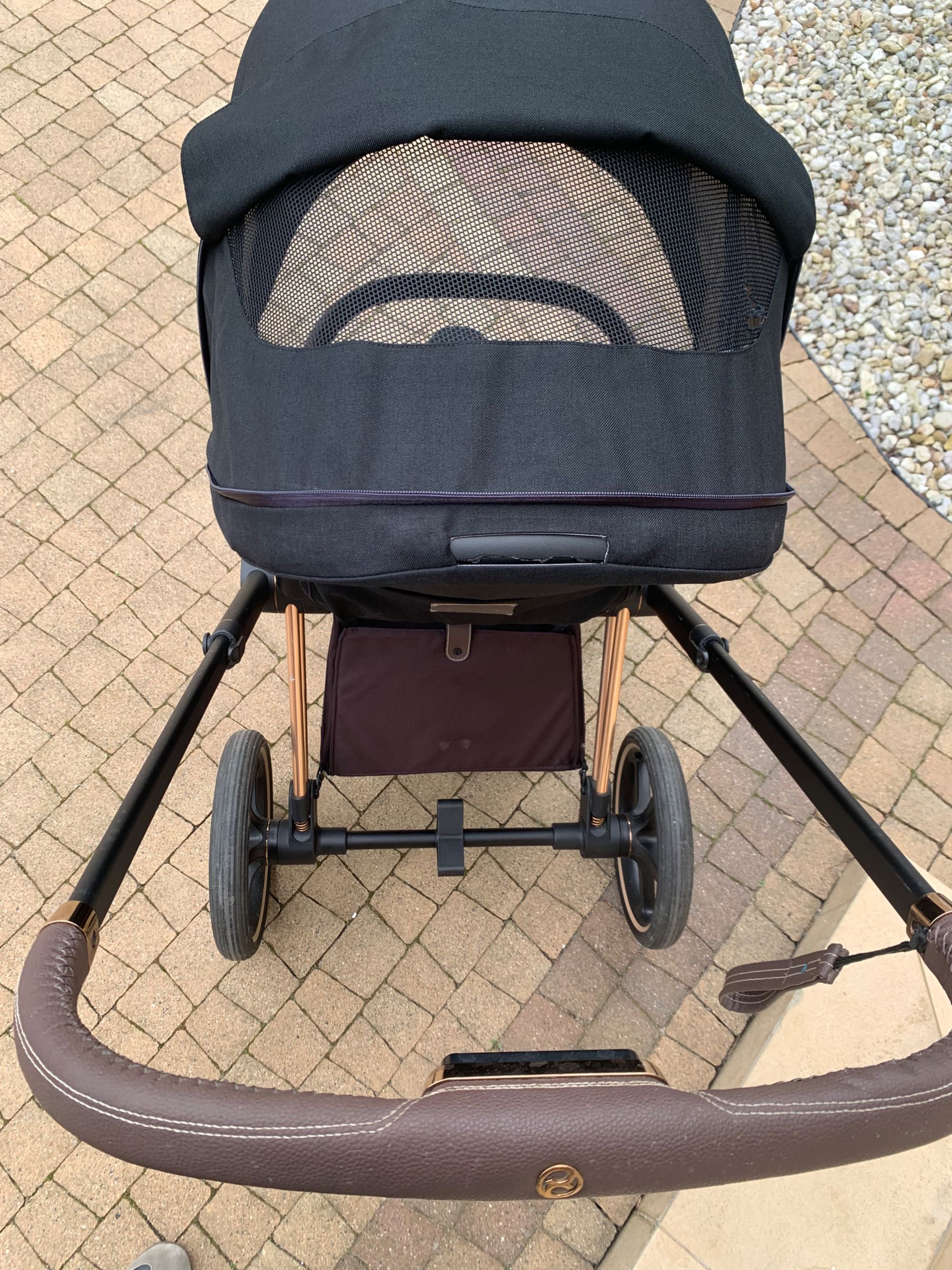 Cybex PRIAM spacerówka stardust black (bez la millou, do dokupienia)