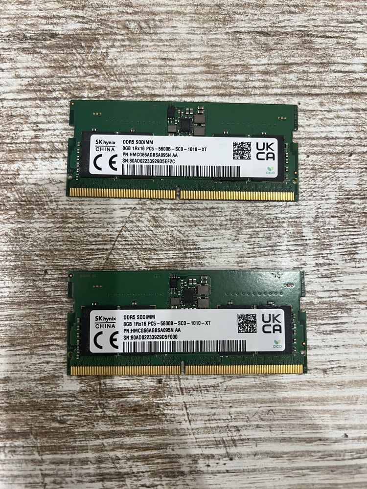 Оперативна память DDR 5-8g—5600B