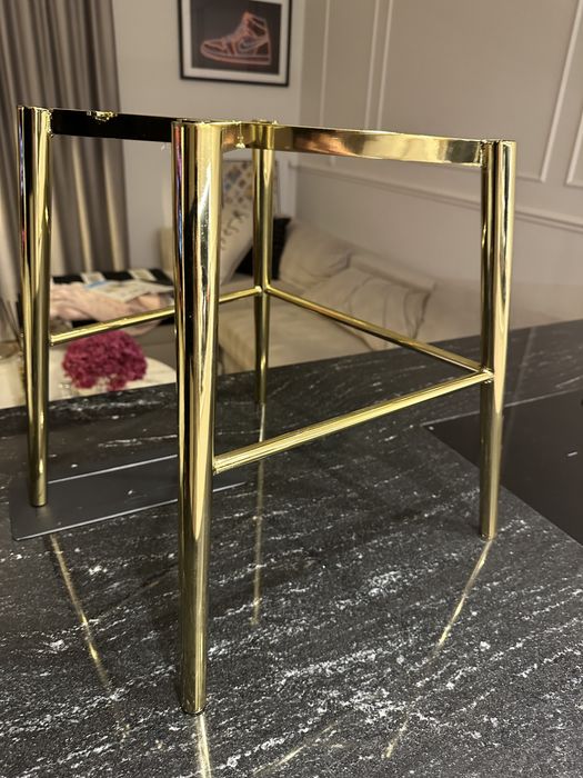 Stelaż do krzesła krzesło fotel złoty nogi