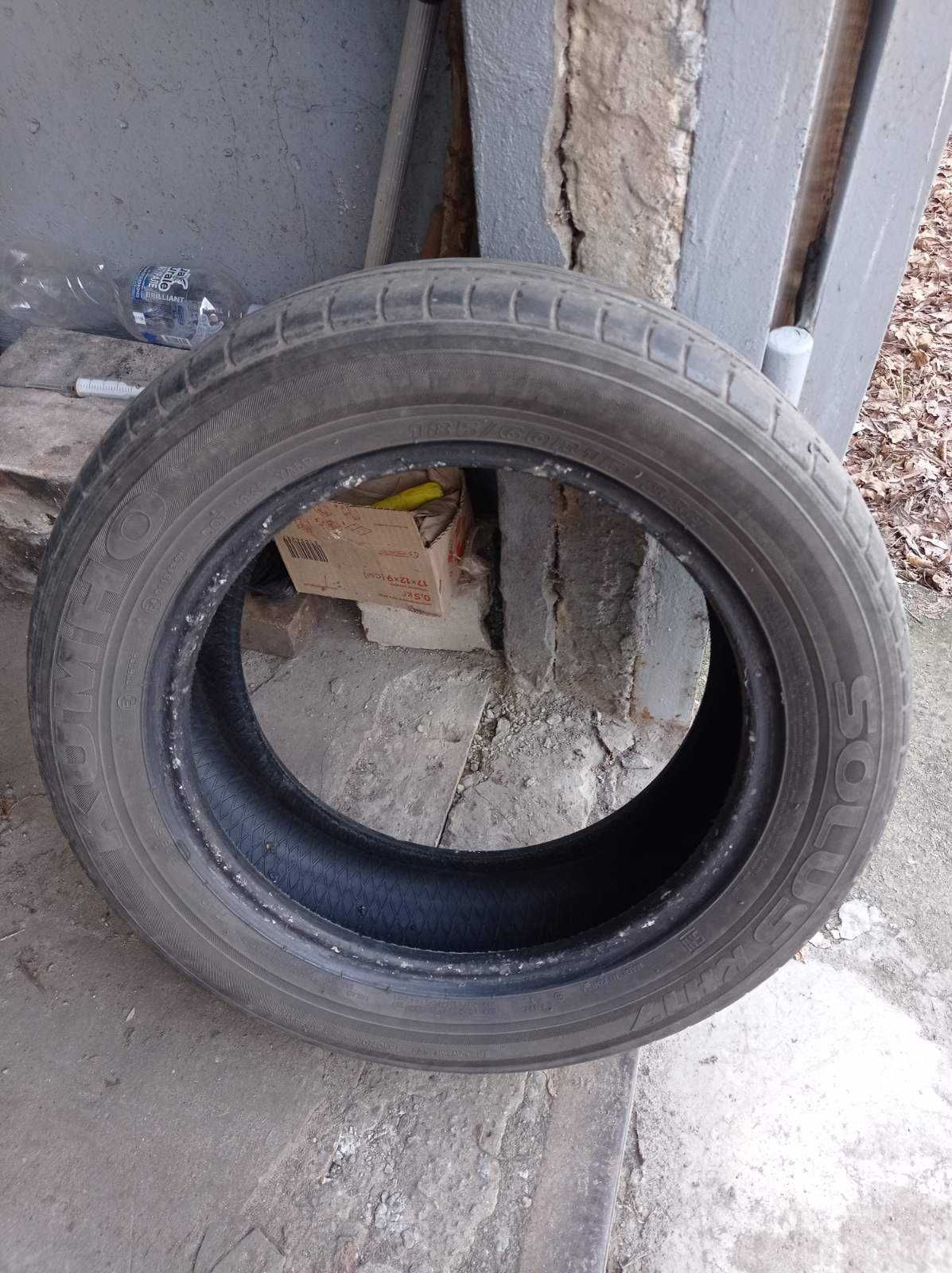 Комплект літніх шин б/в KUMHO SOLUS KH17 185/60 R15