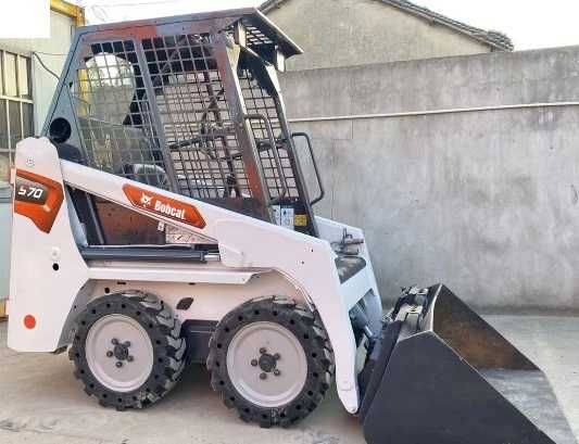 Koło opona pełna solid 5.70-12 Bobcat S70 wózek widłowy bliźniak