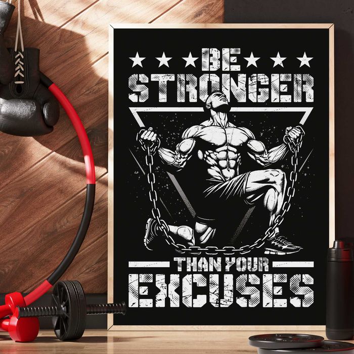 plakat do siłowni, obraz do siłowni, plakat na ścianę, plakat siłownia
