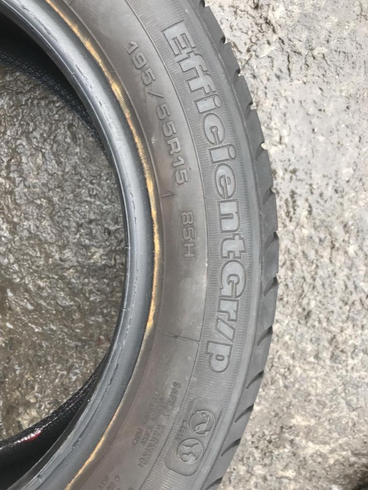 Goodyer 195/55r15 комплект склад літо оригінал б/у