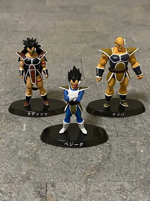 DRAGON BALL Z Soul Of Hyper Figuration  - Vegeta,Nappa & Raditz usados