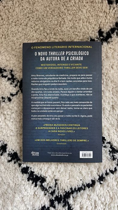 Livro ala D de freida McFadden